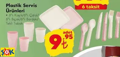 PLASTİK SERVİS ÜRÜNLERİ